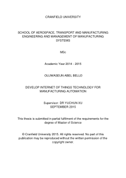 DEVELOP INTERNET OF THINGS TECHNOLOGY  FOR  MANUFACTURING AUTOMATION.pdf