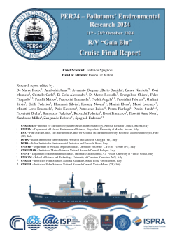 PER24 – Pollutants’ Environmental Research 2024 – Cruise Final Report