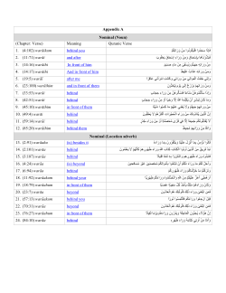 Item - The different meanings of /warāʾa/ in the Holy Quran - figshare ...