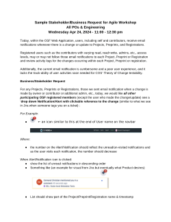 OSF Testing