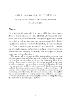 Gaia's Equations for Life: Unified Equations for Modeling the Dynamics of Biological and Ecological Systems