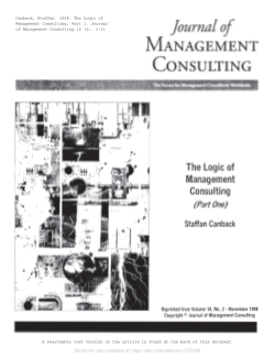 The Logic of Management Consulting, Part 1