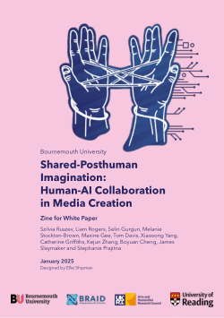 <b>Shared-Posthuman Imagination:</b><b>Human-AI Collaboration</b><b>in Media Creation</b> (Web Zine Version)