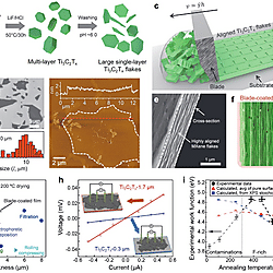 Solution-Processed 2D Materials and Their van der Waals Networks: Fabrication Strategies, Properties, and Scalable Device Applications (Figure 18)