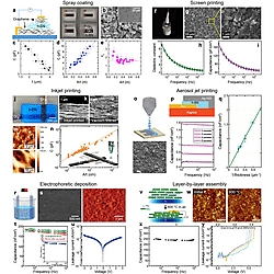 Solution-Processed 2D Materials and Their van der Waals Networks: Fabrication Strategies, Properties, and Scalable Device Applications (Figure 21)