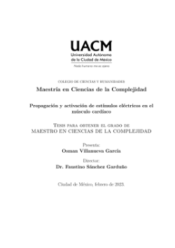 Propagación y activación de estímulos eléctricos en el músculo cardíaco