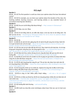 Transcription Data