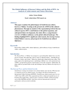 The Global Influence of Korean Culture and the Role of BTS: An Analysis of Achievements and Future Directions.pdf