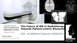 Prof. Dr. Joost Verhoeff Inaugural Symposium: "The Future of MR in Radiotherapy:​Towards Patient-centric Biomarkers".