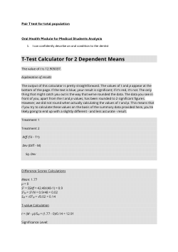 <b>Implementation of an Oral Health Module for Medical Students: Matched Pre-Post- analysis</b>