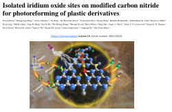 Isolated iridium oxide sites on modified carbon nitride for phoIsolated iridium oxide sites on modified carbon nitride for photoreforming of plastic derivativestoreforming of plastic derivatives