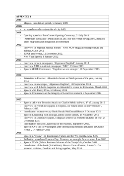 Appendix 1