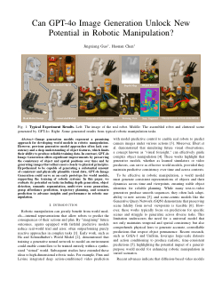 Can GPT-4o Image Generation Unlock New Potential in Robotic Manipulation?