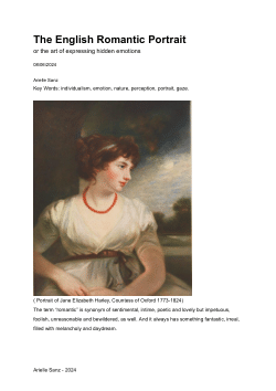 The English Romantic Portrait