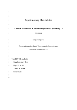Ling et al., 2025-Li-rich bauxites data and supplementary materials.