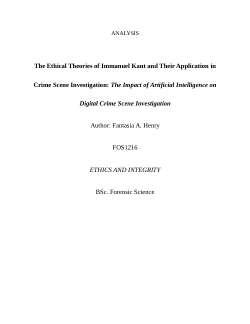 The Ethical Theories of Immanuel Kant and Their Application in Crime Scene Investigation.pdf