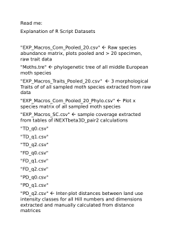 Data and R-Script for Püls et al. (2025) J Oikos