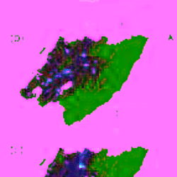 Figure 2: Covariate effects and point process model (PPM) point intensity predictions, which provide a reflection of <i>Syzygium maire</i> relative abundance in the Greater Wellington region (GWR) of New Zealand.
