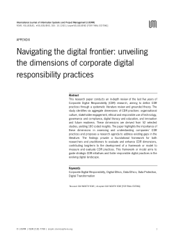 Navigating the Digital Frontier - Unveiling the Dimensions of Corporate Digital Responsibility Practices - Appendix.pdf