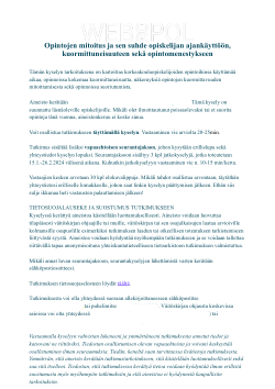 Kysely korkeakouluopiskelijoille opiskeluajasta, kuormittuneisuudesta opinnoissa, ja oppimisesta