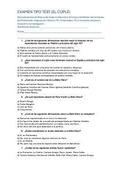 Examen conocimientos previos