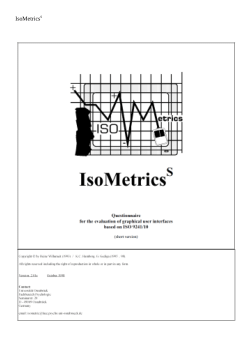 ISOmetrics