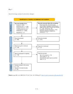A Completed PRISMA 2020 Checklist and Flowchart