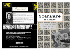 Scan Here to Exclude - A Design Justice Fanzine