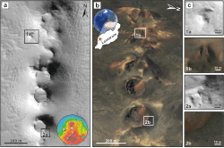 Supplementary datasets for "Late Amazonian-aged volcanic cones of explosive origin in Ceraunius Fossae, Tharsis"