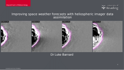 Presentation on numerical modelling of CMEs constrained by Heliospheric Imager data to ISWAT Conference