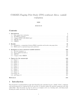 Evaluation of in-situ southeastern African rain gauge data