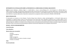 Instrumento de autoevaluación sobre la prevención de la ciberviolencia en parejas adolescentes. Instrumento creado en el proyecto I+D RTI2028-101668-B-100 del Ministerio de Ciencia, Innovación y Universidades.Proyecto I+D+I: Prevención transcultural de las ciberviolencias en parejas adolescentes. Desarrollo y evaluación de un programa virtual y comunitario. (PID2022-142141OB-I00).
