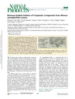 Bioassay-Guided Isolation of Fungistatic