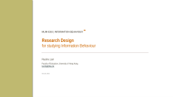 Information Behaviour