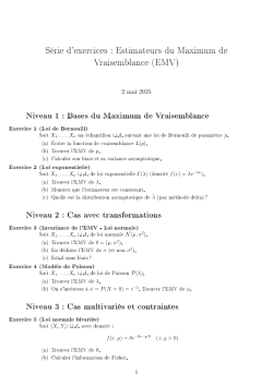 Série d'exercices : Estimateur du Maximum de Vraisemblance.pdf
