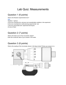 <b>Measurement Lab Quiz – Exported as Brightspace Package</b>