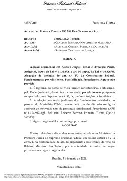 <b>Fundamentação </b><b><i>per relationem</i></b><b> e legalidade no Processo Penal</b>
