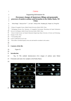 The U-Pb detrital zircon database, cathodoluminescence images, and quantitative results of Quaternary sediments in the Hailar Basin