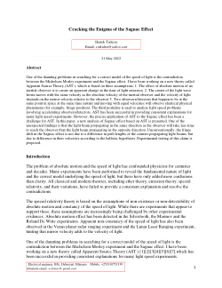 Cracking the Enigma of the Sagnac Effect