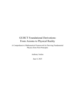 A treatise unveiling how all known physics emerges. This work details a revolutionary unification, demonstrating how Quantum Mechanics, the Standard Model, and General Relativity arise as emergent phenomena from novel informational entities and unique computational collapse principles, all rooted in a fundamental computational substrate.