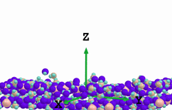 HF⁺ Ion-Induced Sputtering of the (NH₄)₂SiF₆ Surface Followed by Ion Implantation into the Salt Bulk at a 3° Incident Angle and 350 K