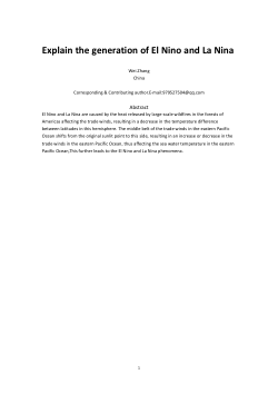 Explain the generation of El Nino and La Nina.pdf