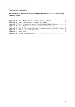 Supplementary Appendices