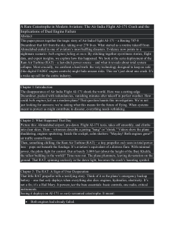 <b>DEATH BY SOFTWARE?</b><b>The Shocking AI-171 Crash, the RAT's Last Gasp, and the Fight to Save Flying</b>