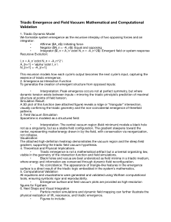 Triadic Creation Principle: A Universal Law of Organized Transformation Across Physics, Biology, and Engineering