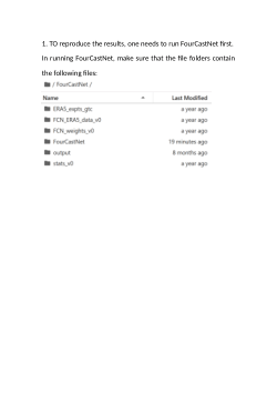 verification code for weather forecast (FourCastNet)