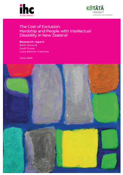 The Cost of Exclusion: Hardship and People with Intellectual Disability in New Zealand