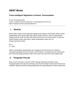 XIRAT (Cross-Intelligent Regulation of Atomic Transmutation)