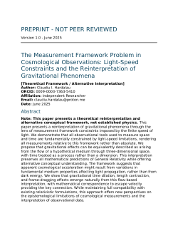 The Measurement Framework Problem in Cosmological Observations: Light-Speed Constraints and the Reinterpretation of Gravitational Phenomena