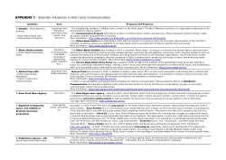 <b>APPENDIX 1</b> – Brazilian Initiatives in Anti-racist Communication